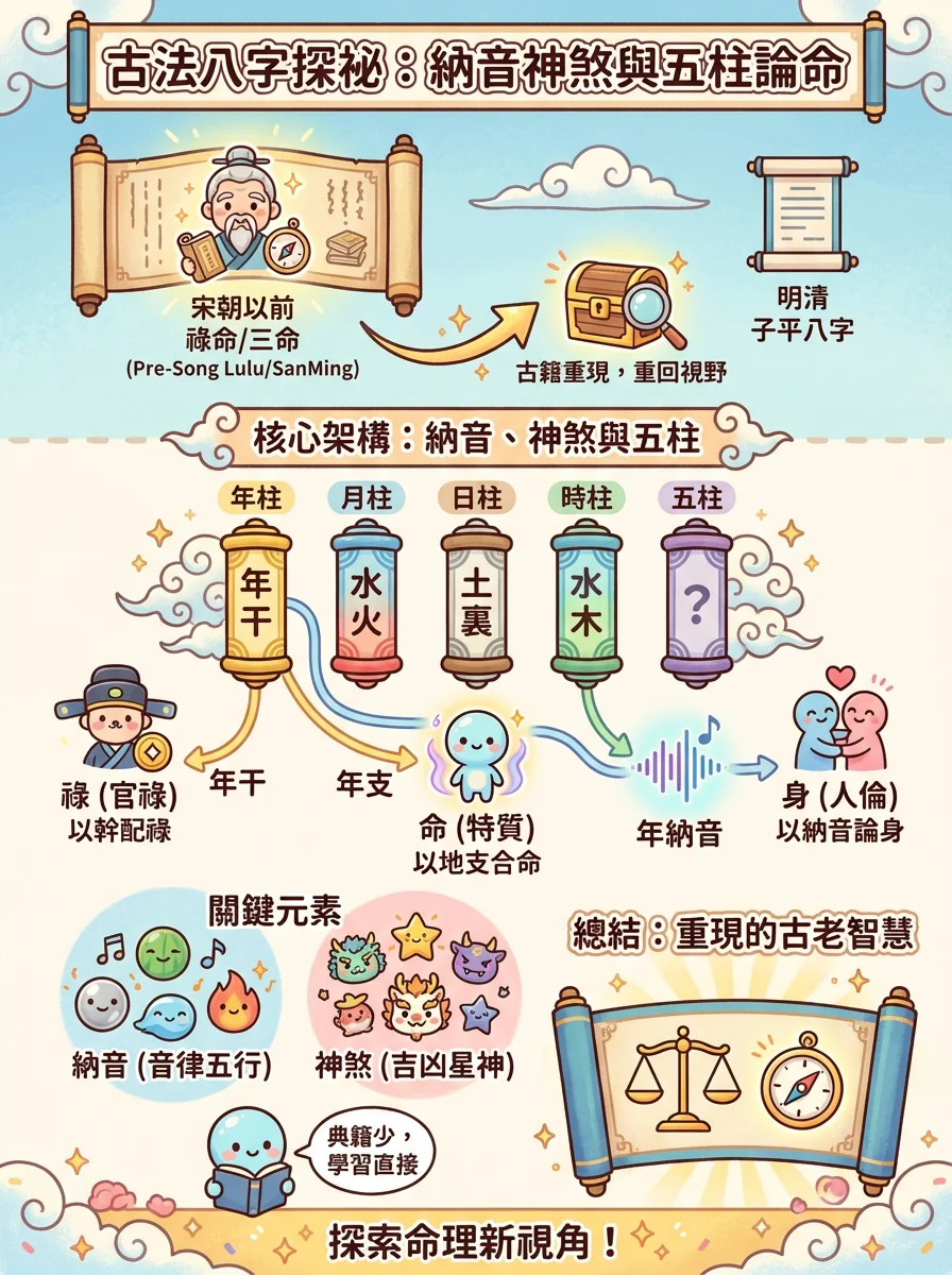 古法八字探祕：納音神煞與五柱論命