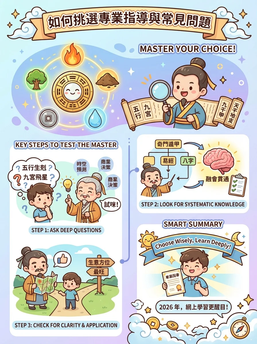 如何挑選專業指導與常見問題