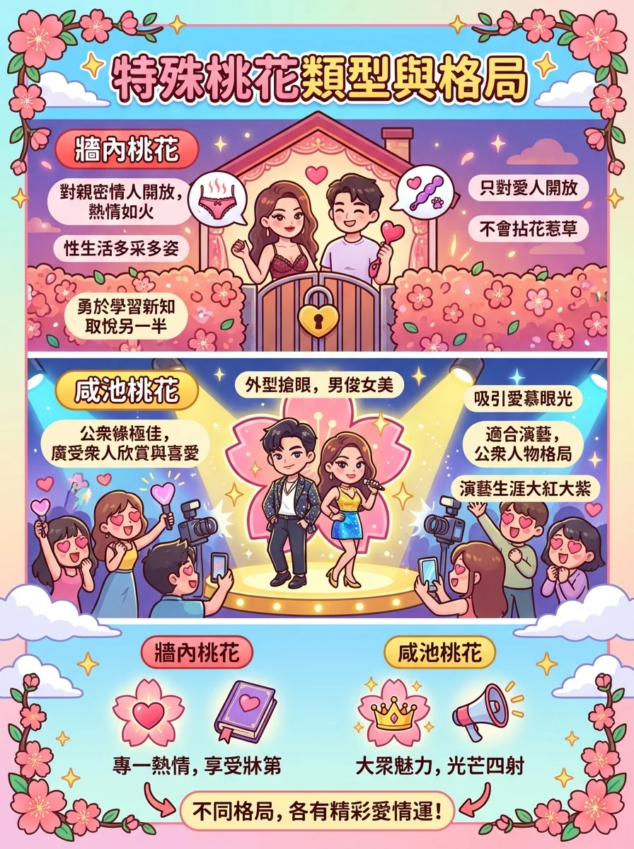 特殊桃花類型與格局