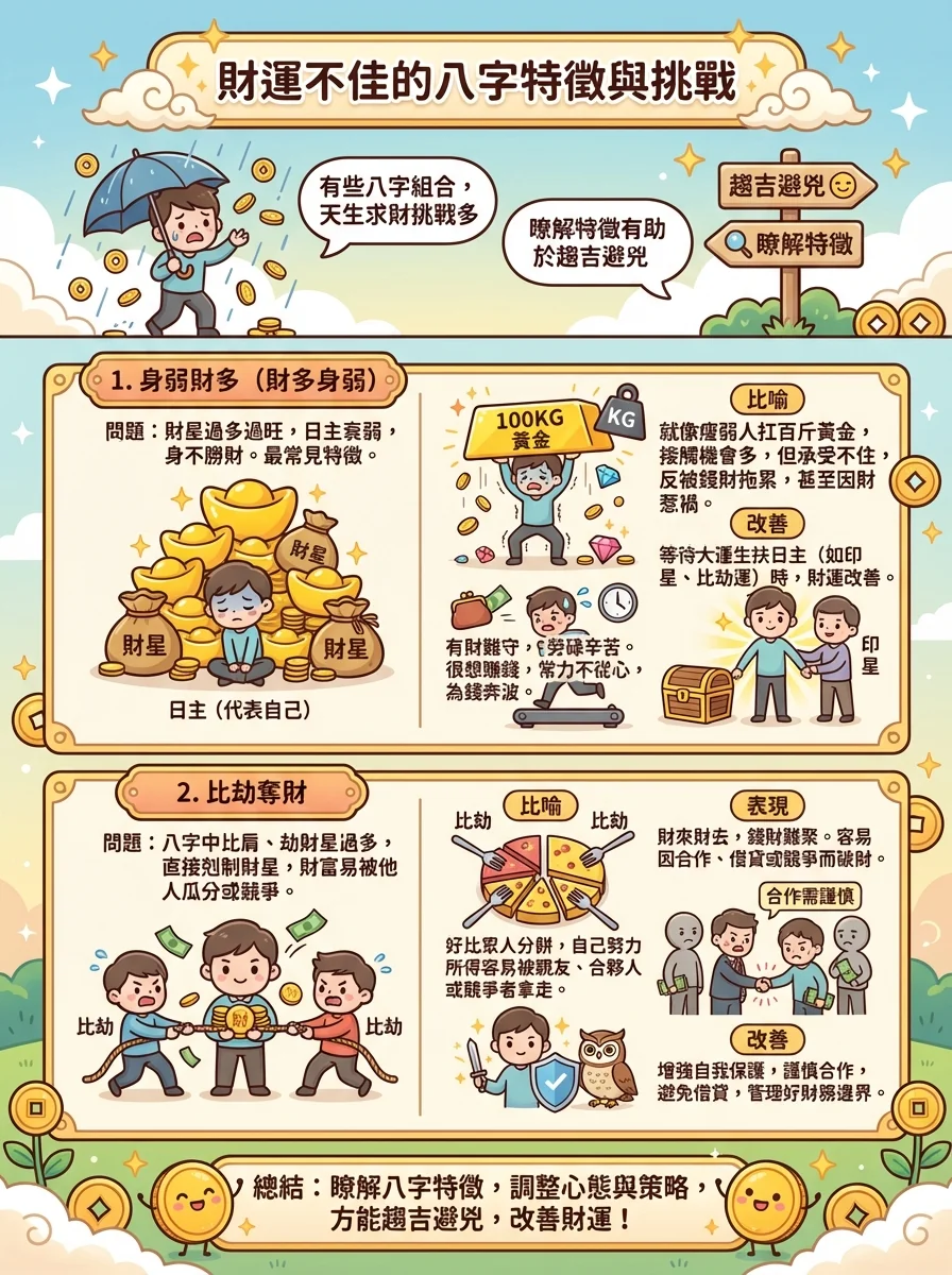 財運的基礎：認識正財與偏財