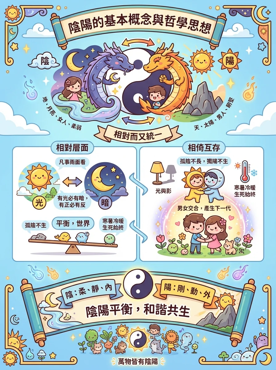 陰陽的基本概念與哲學思想