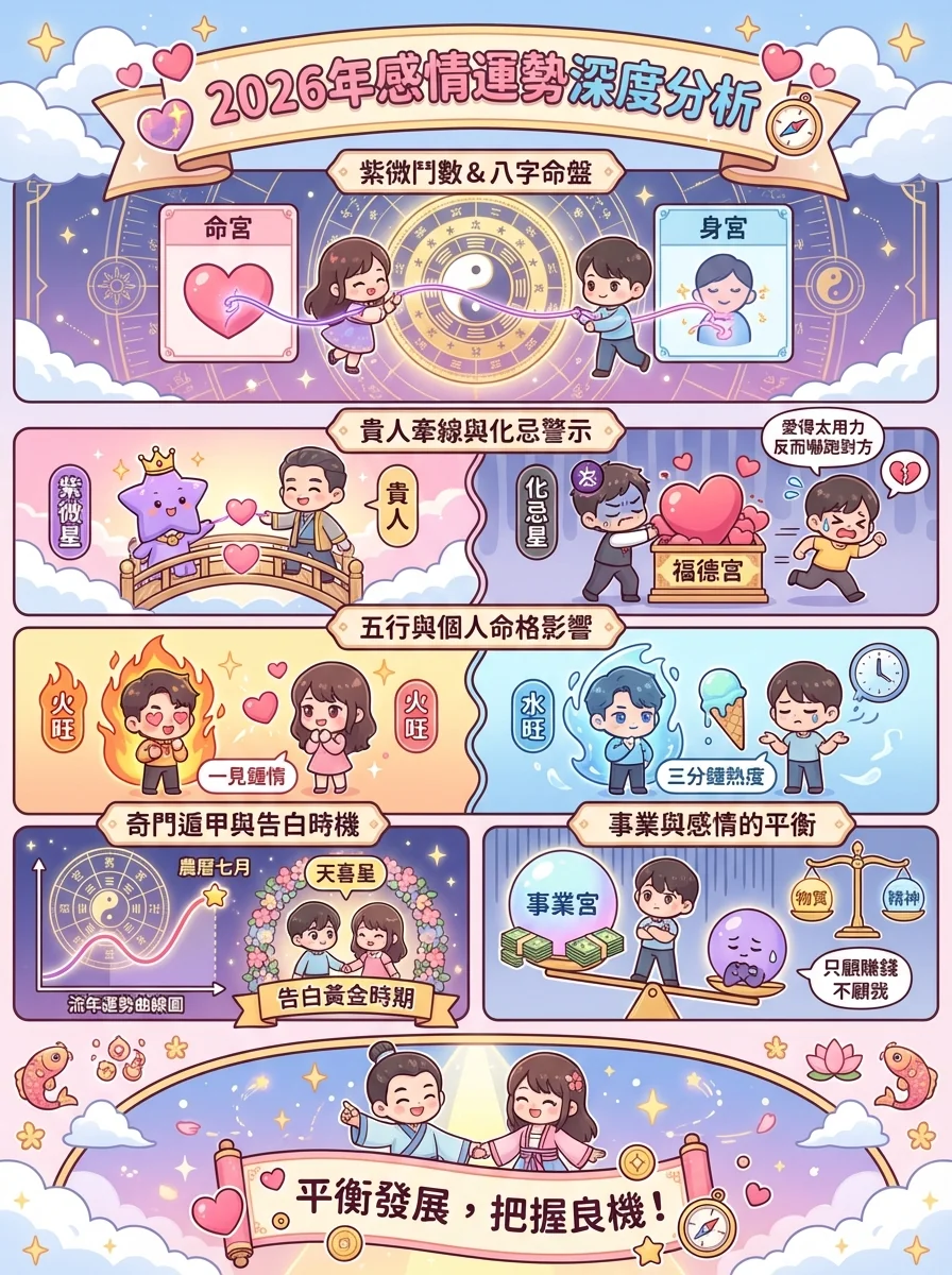 2026年感情運勢深度分析