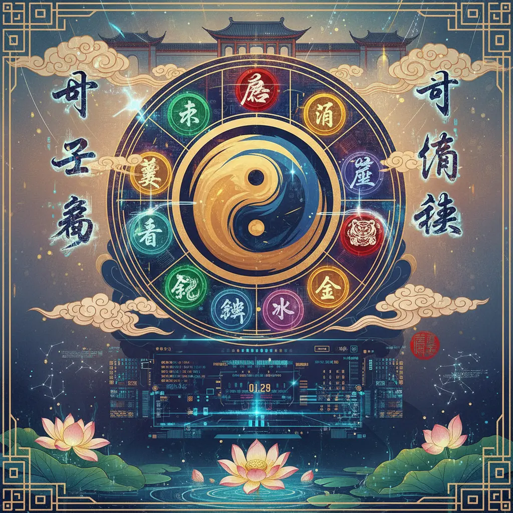 五行查詢 - 八字命造