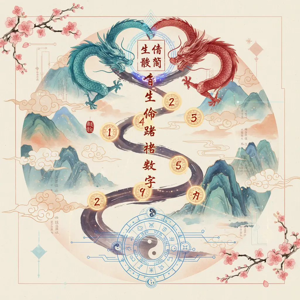 生命靈數配對 - 生命路徑數字