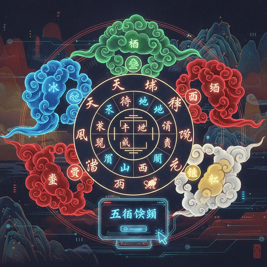 五行查詢 - 天干地支