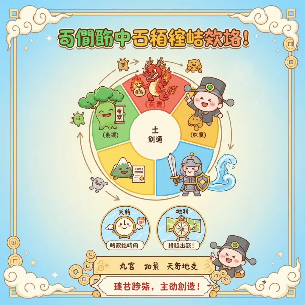 奇門遁甲 - 五行