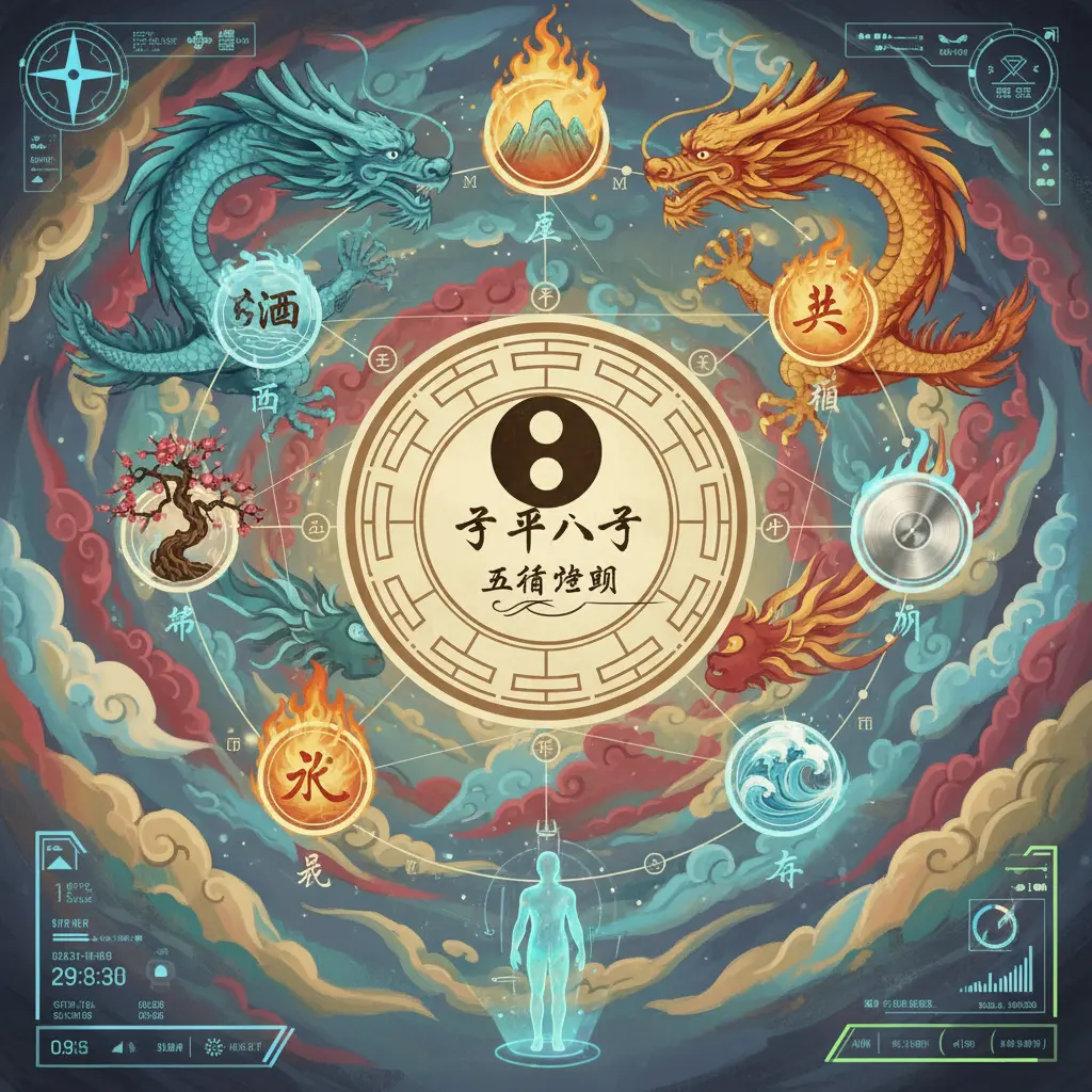 五行查詢 - 子平八字