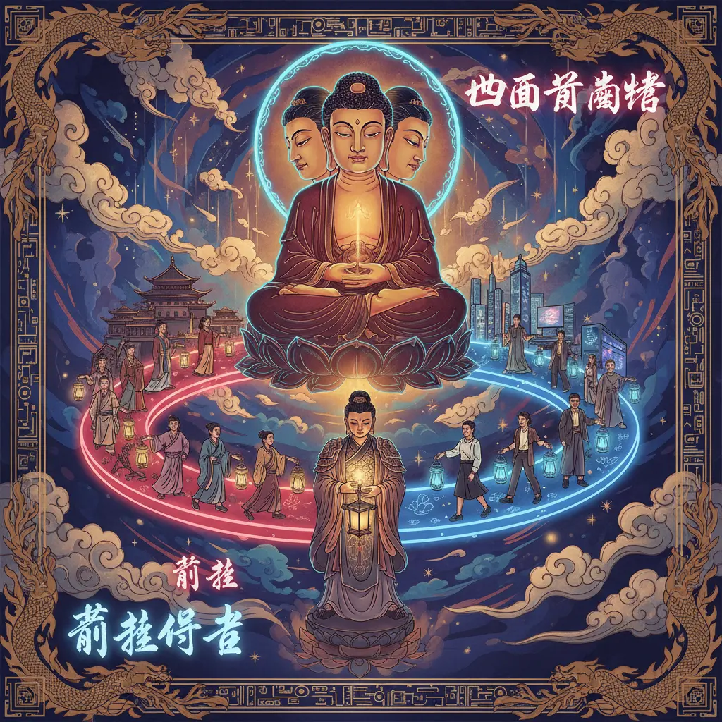 前世今生 - 四面佛點燈