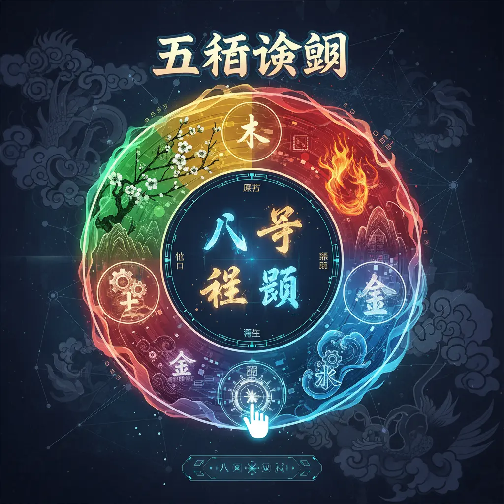 五行查詢 - 八字五行