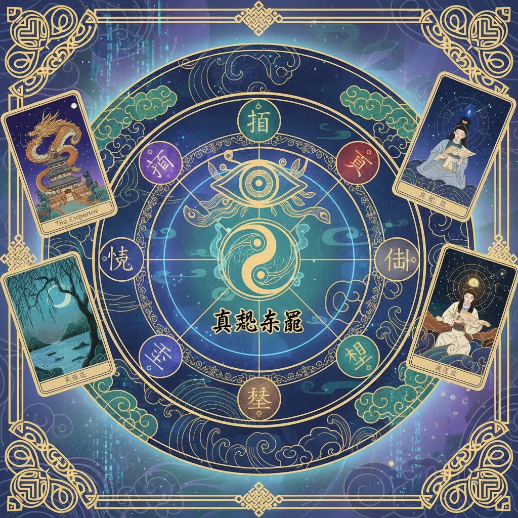 直覺塔羅 - 塔羅牌墊