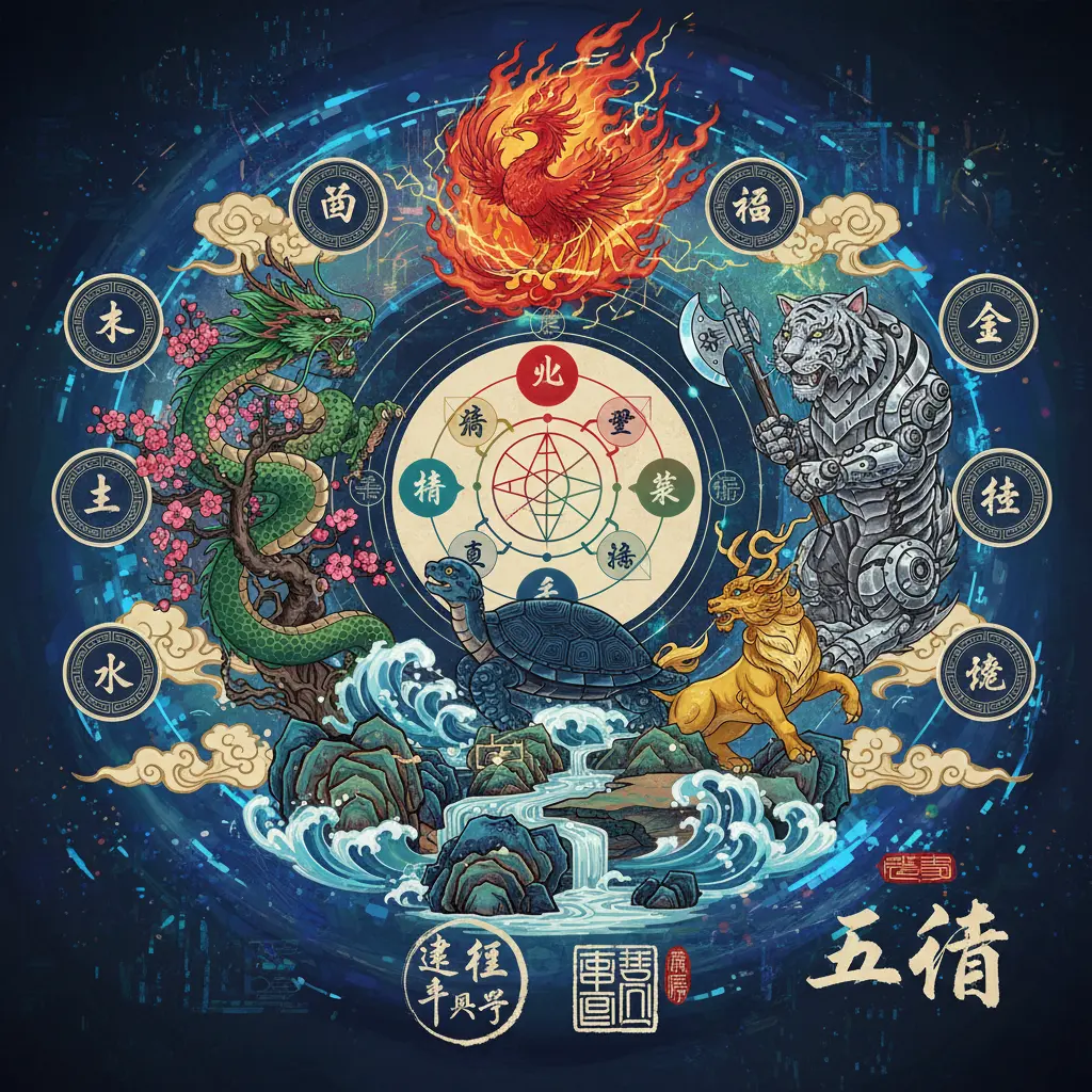 韋千里八字 - 五行