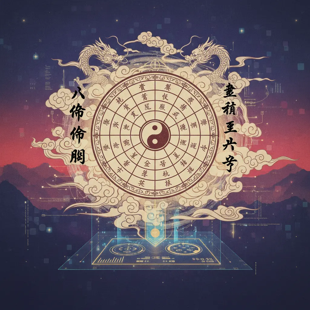 韋千里八字 - 八字命盤