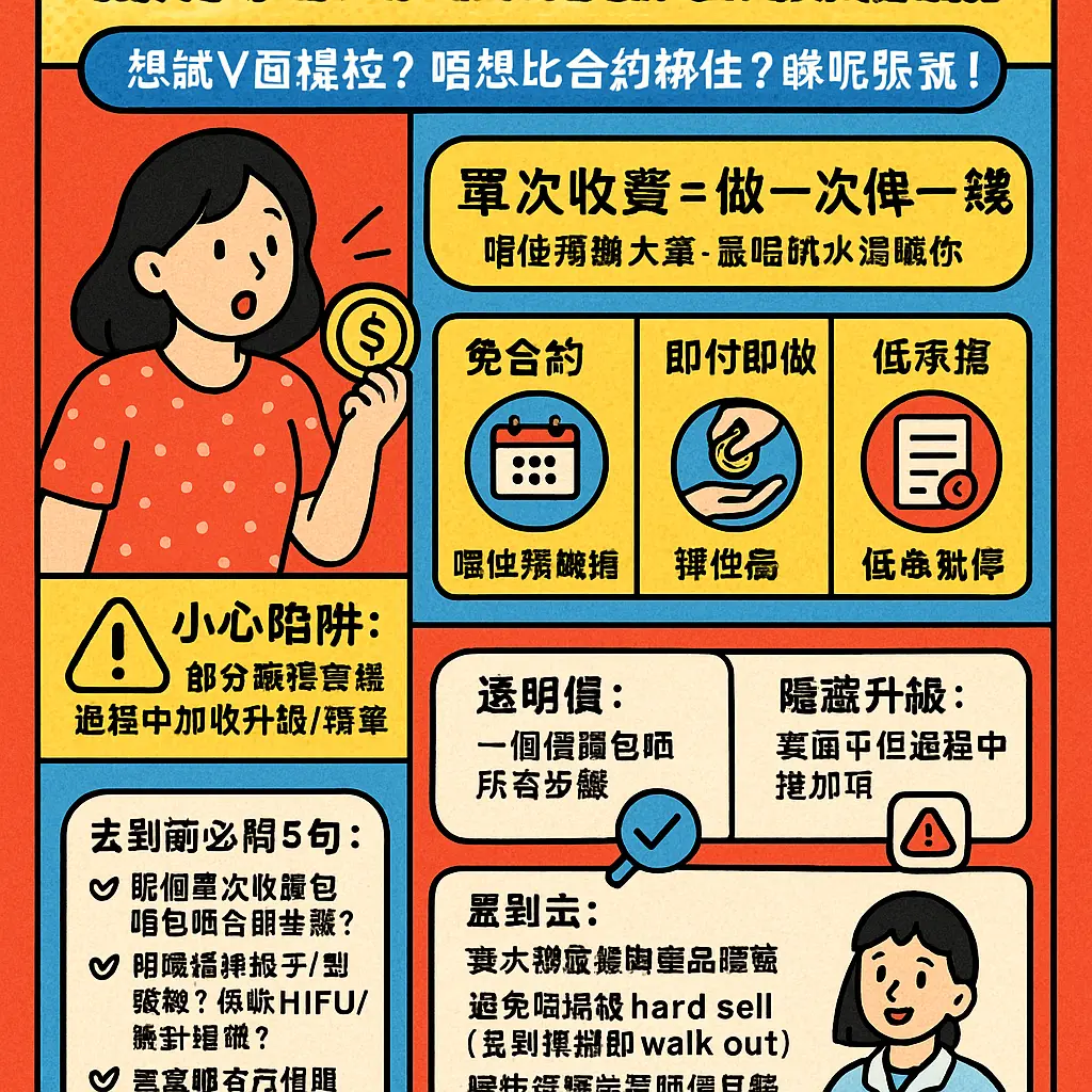 觀塘美容 - 單次收費美容